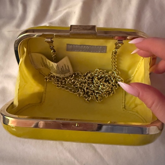 Yellow Clutch Bag - Picture 3 of 4